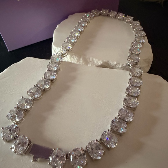 Melinda Maria Hello Gorgeous Tennis Necklace - Picture 3 of 5